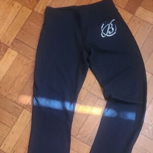 Shades of love yoga flared pants size small black